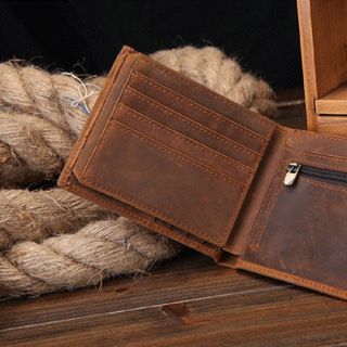 Ví da sáp ngựa điên cực đẹp VC11