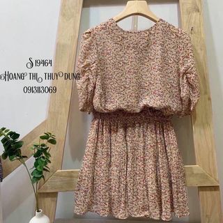SET HOA NHÍ PHỐI CHÂN VÁY DẬP LI