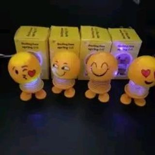 Emoji lò xo có đèn freeship
