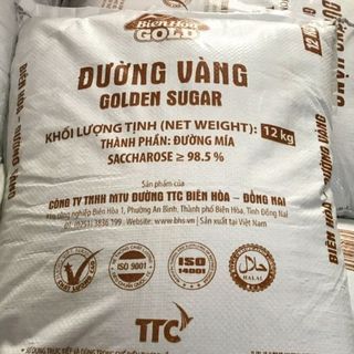 Đường Vàng Biên Hòa bao 12kg giá sỉ