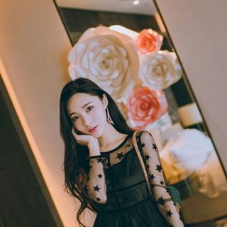 2178 Đầm lưới ngôi sao