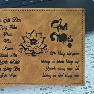 ví in hình theo yêu cầu