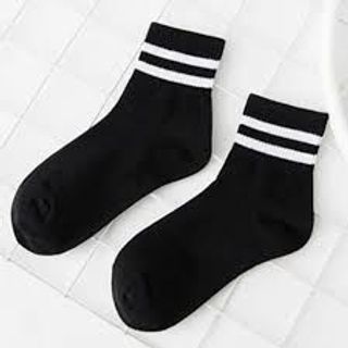 vớ đen sọc trắng