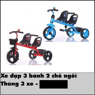 Xe đạp 3 bánh 2 chỗ ngồi giá sỉ