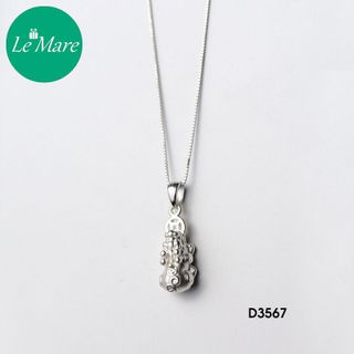 Dây chuyền bạc mặt Tỳ hưu D3567