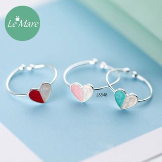 Nhẫn Stitching open heart J3548