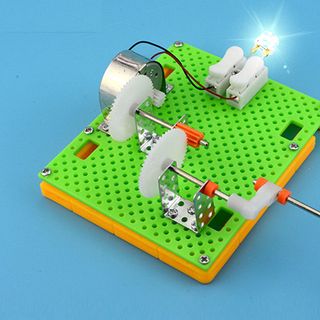 Máy phát điện quay tay - đồ chơi STEM giá bán buôn bán sỉ
