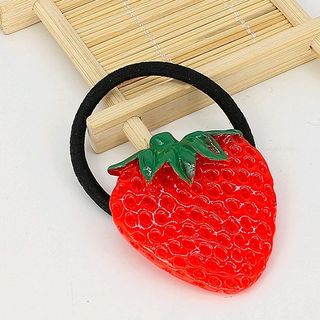 cột tóc phong cách Hàn Quốc trái cây mẫu y hình