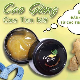 CAO GỪNG TAN MỠ
