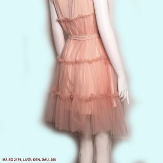 2179 Đầm xòe lưới xinh xắn