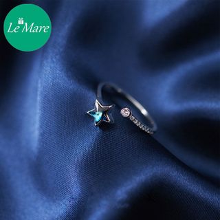 Nhẫn mở Sao xanh titi J3810