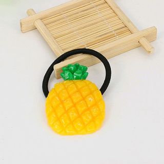 cột tóc phong cách Hàn Quốc trái cây mẫu y hình