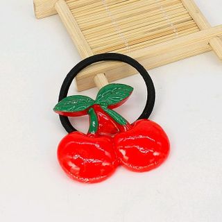 cột tóc phong cách Hàn Quốc trái cây mẫu y hình