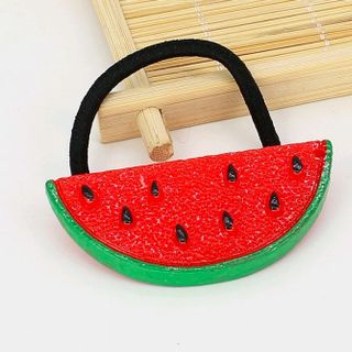 cột tóc phong cách Hàn Quốc trái cây mẫu y hình nhé
