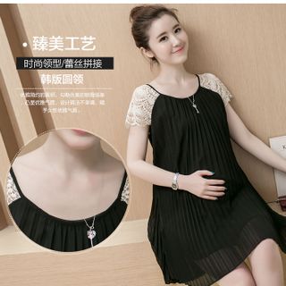 Đầm bầu voan dập ly siêu xinh V92