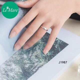 Nhẫn đôi mặt cắt giác J1987
