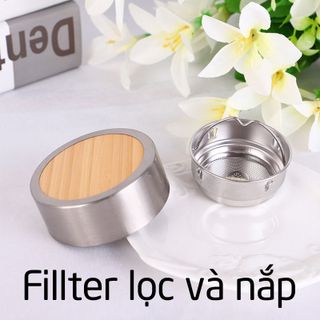BÁN SỈ - - Bình giữ nhiệt vỏ tre truyền thống / Bamboo Tumbler - 500ml