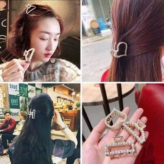 set 3 kẹp càng cua mạ vàng