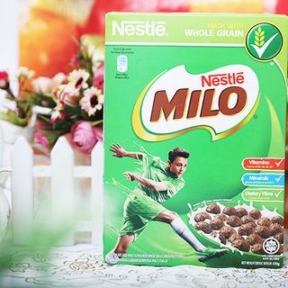 DATE 02/2020 Ngũ cốc dinh dưỡng 330g - Ngũ cốc ăn sáng Milo giòn rụm mà giá cũng giòn tan