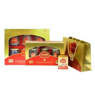 GOLD BIRD Nước yến sào nguyên tổ chưng đường phèn hũ đơn 190gram giá sỉ