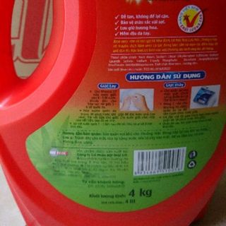 nước giặt lix alovera nha đam 4kg