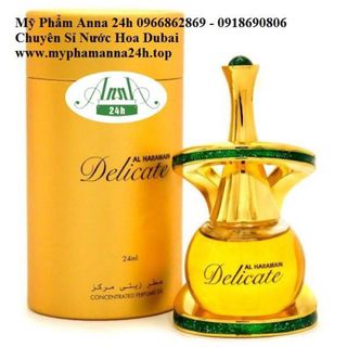 Tinh dầu nước hoa dubai nội địa Delicate 24ml