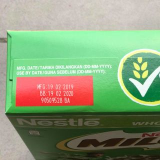 DATE 02/2020 Ngũ cốc dinh dưỡng 330g - Ngũ cốc ăn sáng Milo giòn rụm mà giá cũng giòn tan