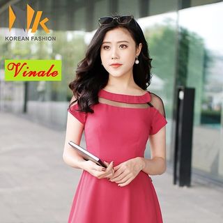ĐẦM CỔ LẬT PHỐI LƯỚI