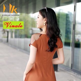 ĐẦM CỔ LẬT PHỐI LƯỚI