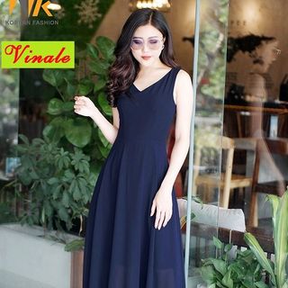 MAXI CỔ TIM BUỘC ĐAI