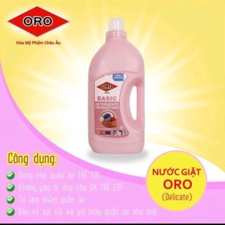 Nước giặt ORO DelicateThích hợp cho quần áo trẻ em đồ len lụa giá sỉ