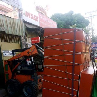 khay ton sơn tỉnh điện 2 mặt tróng rỉ sét cao khổ 60v