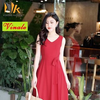 MAXI CỔ TIM BUỘC ĐAI
