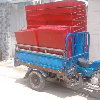 khay ton sơn tỉnh điện 2 mặt tróng rỉ sét cao khổ 60v