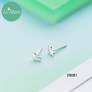 Khuyên tim nhỏ nhọn E8081