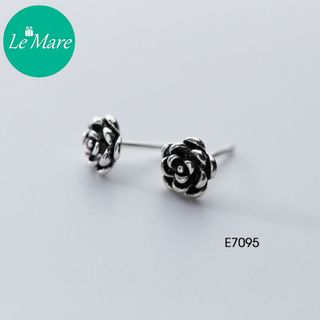 Khuyên tai bạc Thái Vintage E7095