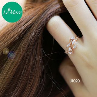 Nhẫn mở Hoa đính đá JT020