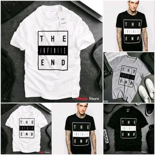 Áo thun cotton cổ tròn nam nữ