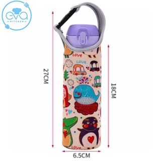 Túi giữ nhiệt cho bình nước Hoạt Hình Vải Neoprene cách nhiệt 500 Ml