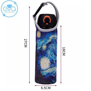 Túi giữ nhiệt cho bình nước Hoạt Hình Vải Neoprene cách nhiệt 500 Ml