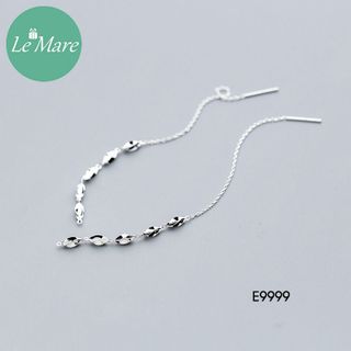 Khuyên tai dài lá xoắn E9999