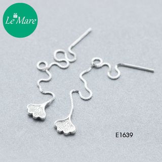 Khuyên tai lá thả dài E1639