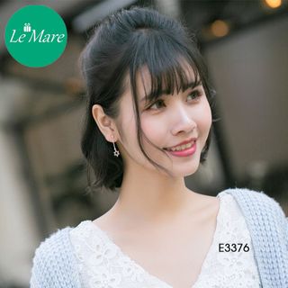 Khuyên tai sáu cánh thả dài E3376