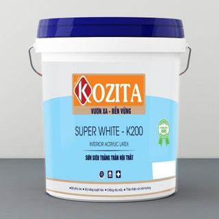 K200 - SƠN SIÊU TRẮNG TRẦN NỘI THẤT KOZITA