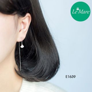 Khuyên tai lá thả dài E1639