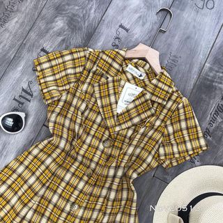 ĐẦM SỌC CỔ VEST