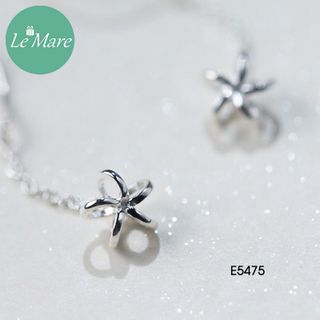 Khuyên tai hoa sao thả dài E5475