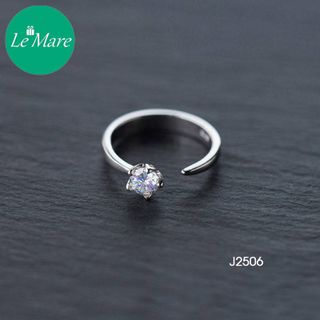 Nhẫn mở hoa đá J2506