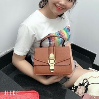 Túi xách đeo chéo nữ khóa gài Túi xách cầm tay nữ