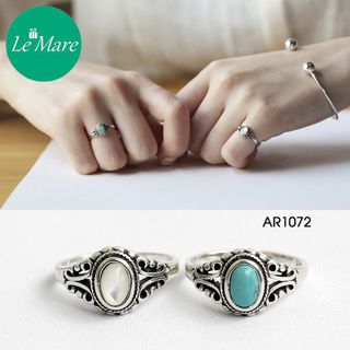 Nhẫn mặt đá Retro AR1072